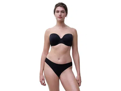 Chantelle Comfort Chic Full Bust Strapless Bra In Black