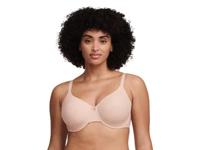Chantelle Comfort Chic Full Coverage Back Shaping Minimizer In Pink