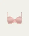 Chantelle Comfort Chic Full-coverage Strapless Bra In Rose