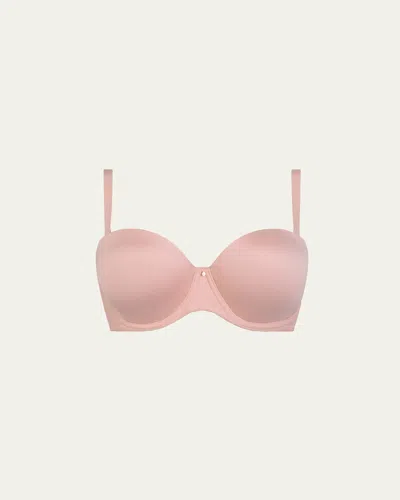 Chantelle Comfort Chic Full-coverage Strapless Bra In Rose