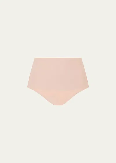 Chantelle Comfort Chic High-rise Control Briefs In Pink