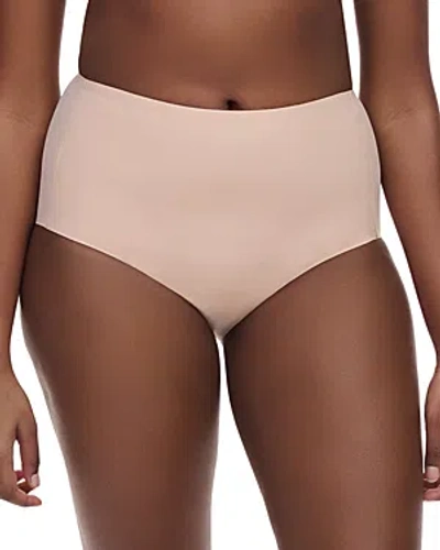 Chantelle Comfort Chic High Waist Control Top Briefs In Pink