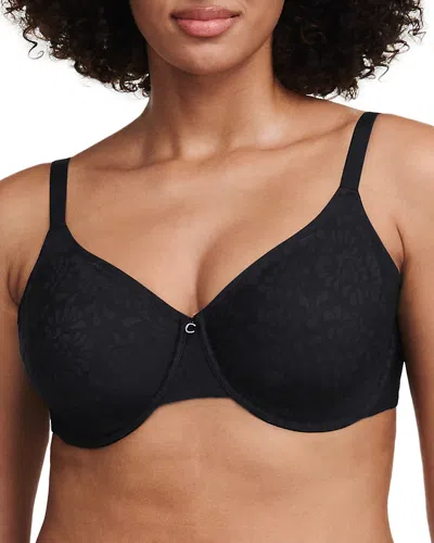 Chantelle Comfort Chic Seamless Unlined Minimizer Bra In Black