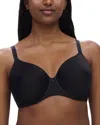 Chantelle Comfort Chic Full Coverage Memory Bra 18j6 In Black