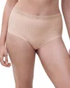 Chantelle Cozy Chic Full Brief In Clay Nude