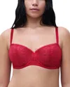 Chantelle Day To Night Lace Unlined Demi Bra In Multi
