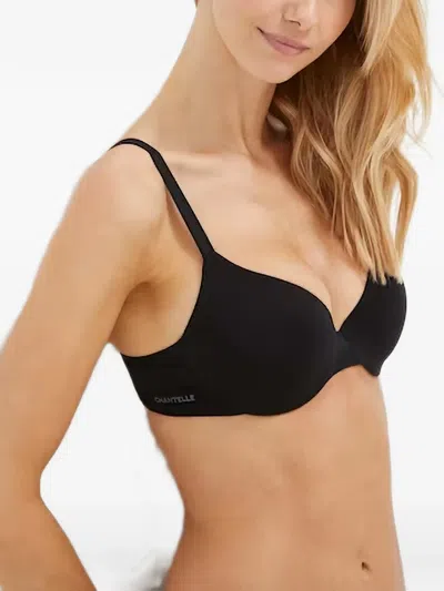 Chantelle Esssentiall Seamless Padded Bra In Black
