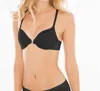 Chantelle Front-closure T-back Bra In Black In Black