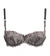 Chantelle Lace Champs Élysées Balcony Bra In Black
