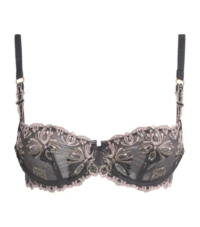 Chantelle Lace Champs Élysées Balcony Bra In Black