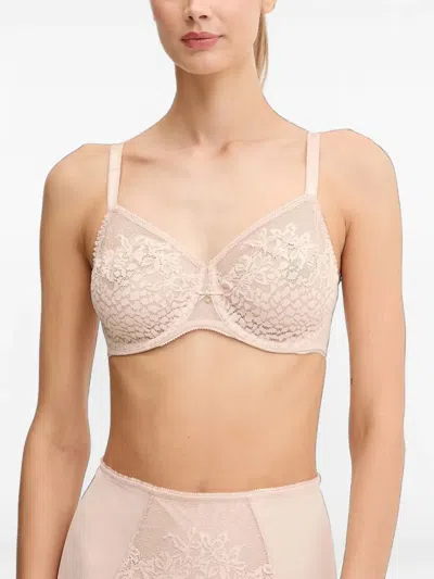 Chantelle Lace-detail Bra In Pink