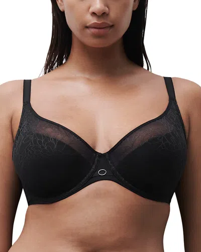 Chantelle Lightweight Plunge Bra In Black