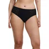 Chantelle Lingerie Ace Lace Trim Bikini In Black