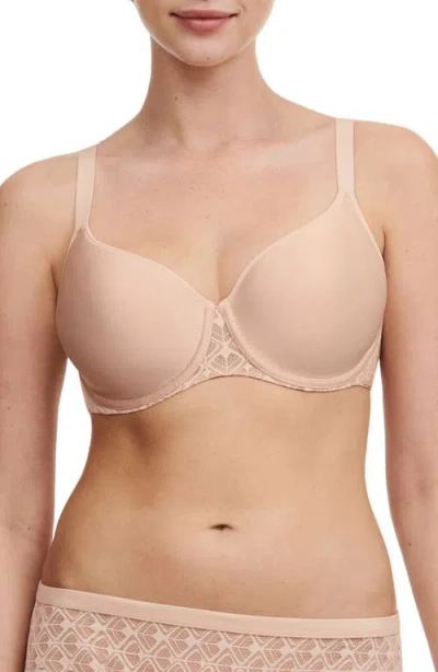 Chantelle Lingerie Ace Spacer T-shirt Bra In Nude Blush