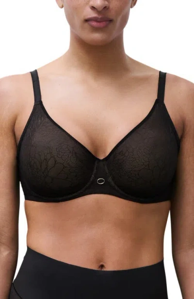 Chantelle Lingerie Belle Seamless Underwire Bra In Brown