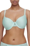 Chantelle Lingerie C Jolie Comfort Convertible T-shirt Bra In Green