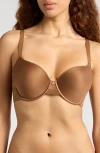 Chantelle Lingerie C Jolie Comfort Convertible T-shirt Bra In Brown