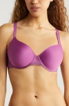 Chantelle Lingerie C Jolie Comfort Convertible T-shirt Bra In Berry