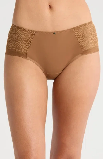 Chantelle Lingerie C Jolie Hipster Briefs In Tabac