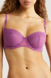 Chantelle Lingerie C Jolie Underwire Demi Bra In Berry