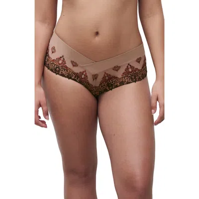 Chantelle Lingerie Champs-élysées Hipster Panties In Feline Print