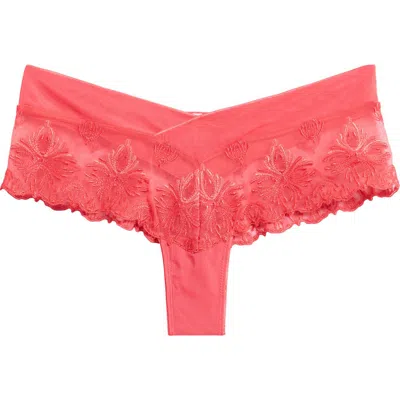 Chantelle Lingerie Champs-élysées Hipster Panties In Red