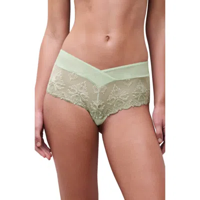 Chantelle Lingerie Champs-élysées Hipster Panties In Green