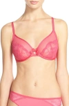 Chantelle Lingerie Chantelle Intimates 'idole' Underwire Bra In Pink