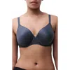 Chantelle Lingerie Comfort Chic Back Smoothing T-shirt Bra In Blue
