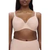 Chantelle Lingerie Comfort Chic Back Smoothing T-shirt Bra In Rose