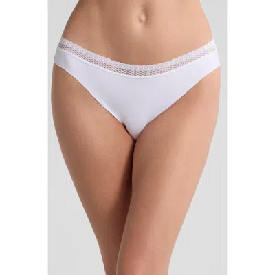 Chantelle Lingerie Cozy Chic Thong In White
