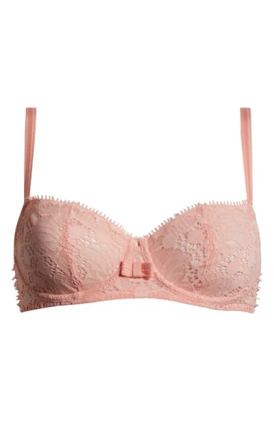 Chantelle Lingerie Day To Night Underwire Demi Bra In Candlelight Peach
