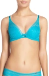 Chantelle Lingerie Festivite Underwire Contour Bra In Blue