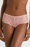 Chantelle Lingerie Fleurs Hipster Tanga In Candlelight Peach