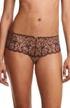 Chantelle Lingerie Fleurs Hipster Tanga In Leopard Print