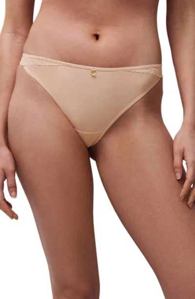 Chantelle Lingerie Hipster Thong In Neutral