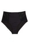 Chantelle Lingerie Intrigue High Waist Support Briefs In Black