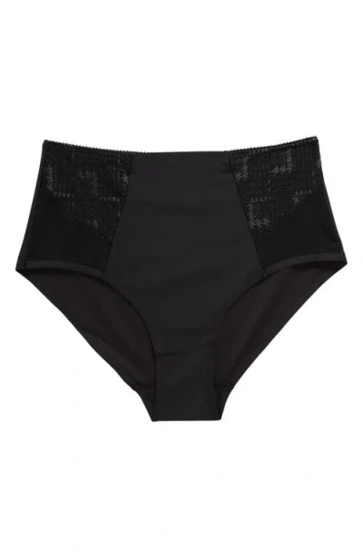 Chantelle Lingerie Intrigue High Waist Support Briefs In Black