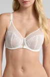 Chantelle Lingerie Legend Full Coverage Underwire Bra In Milk