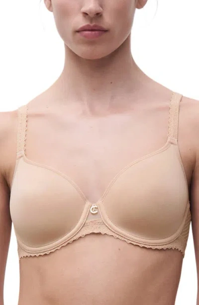 Chantelle Lingerie Lightweight Underwire T-shirt Bra In Neutral