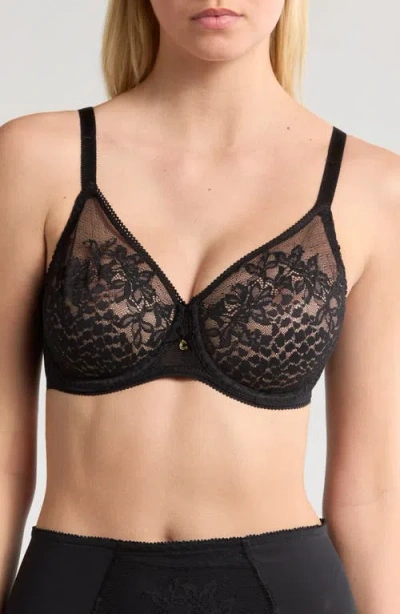Chantelle Lingerie Maris Full Coverage Underwire T-shirt Bra In Black