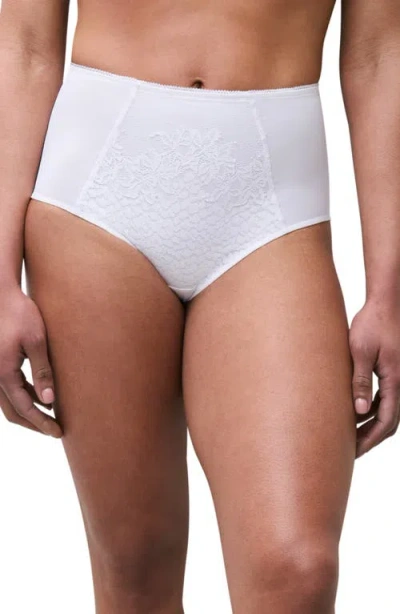 Chantelle Lingerie Maris High Waist Support Briefs In White