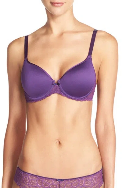 Chantelle Lingerie Merci Underwire T-shirt Bra In Purple