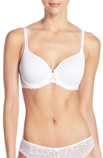 Chantelle Lingerie Merci Underwire T-shirt Bra In White