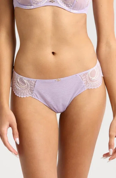 Chantelle Lingerie Mystic Dream Thong In Purple