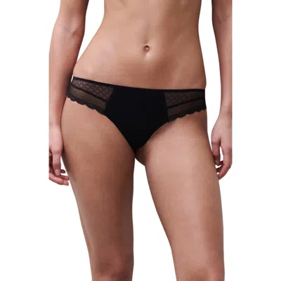 Chantelle Lingerie Norah Chic Thong In Black
