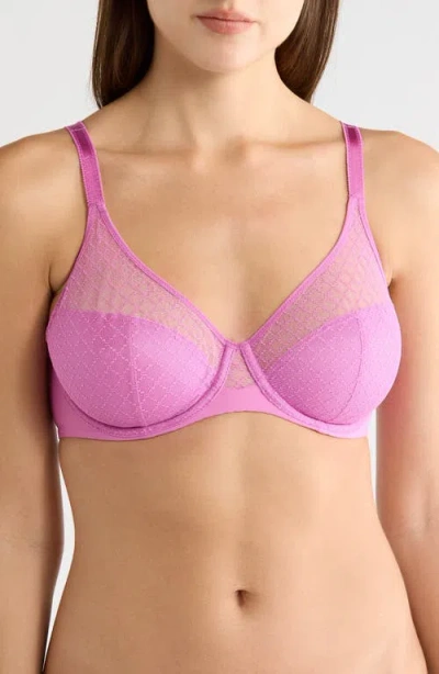 Chantelle Lingerie Norah Chic Underwire Bra In Pink
