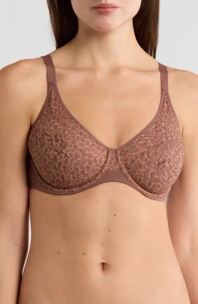 Chantelle Lingerie Norah Comfort Underwire Bra In Brown