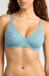 Chantelle Lingerie Norah Comfort Underwire Bra In Peacock Green