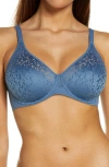 Chantelle Lingerie Norah Comfort Underwire Bra In Petrol Blue